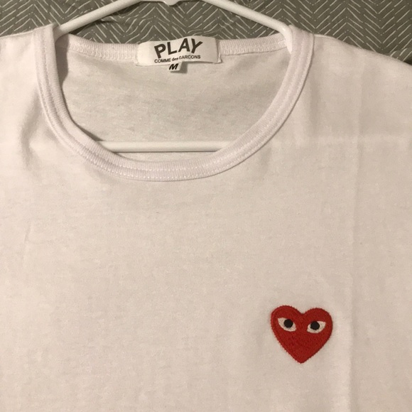 cdg basic tee